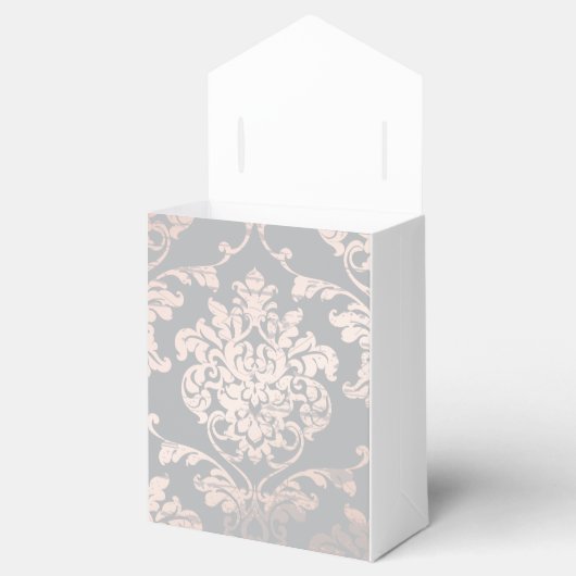 Sweet 16 Luxury Roos gold Balloons Birthday Bedankdoosjes (Geopend)