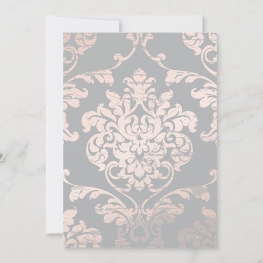 Sweet 16 Luxury Roos gold Balloons Kaart (Achterkant)