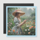  Sweet 16 magnetische Verjaardag Kaart (Voorkant / Achterkant)