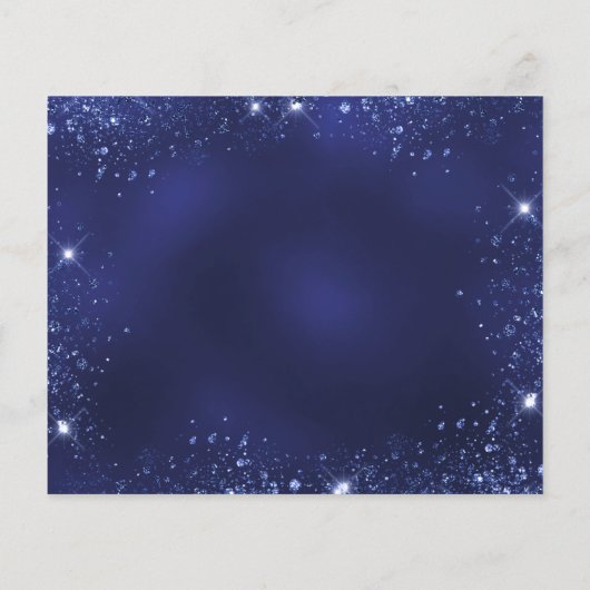 Sweet 16 marineblauwe jurk tiara budget uitnodigin