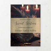 Sweet 16 Maskerade Uitnodiging (Cover)