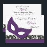 Sweet 16 Masquerade party Invitation Kaart<br><div class="desc">een trendy masquerade partijuitnodiging,  gemakkelijk aanpasbaar,  klik "pas het"voor extra opties aan om toe te voegen,  het veranderen,  het schrappen,  het resizing,  het opnieuw kleuren,  het restyling,  tekst en afbeeldingen</div>