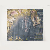 Sweet 16 Masquerade Roos Gld Foto Achtergrond ID10 Wandkleed (Voorkant (horizontaal))