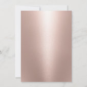 Sweet 16 Modern Roos Gold Cowgirl 16e verjaardag Kaart (Achterkant)