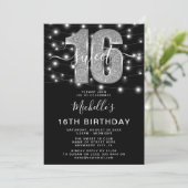 'Sweet 16' Moderne 60e verjaardag Foto Kaart (Staand voorkant)
