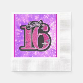 Sweet 16 Napkins Servetten