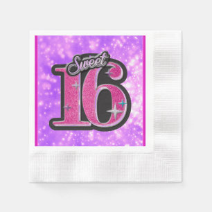 Sweet 16 Napkins Servetten