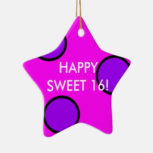 Sweet 16 Ornament (Rechts)