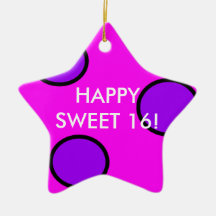 Sweet 16 Ornament