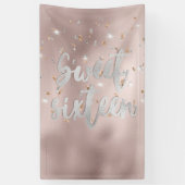 Sweet 16-partijbanner spandoek (Verticaal)