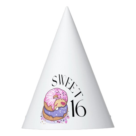 Sweet 16-partijenPet Feesthoedjes (Voorkant)
