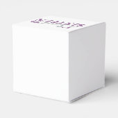 Sweet 16 Party Bedankdoosjes (Achterkant)