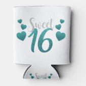 Sweet 16 Party Blikjeskoeler (Voorkant)