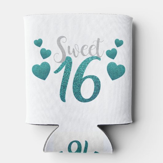 Sweet 16 Party Blikjeskoeler (Achterkant)