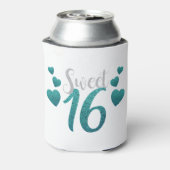 Sweet 16 Party Blikjeskoeler (Blikje Achterkant)