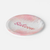 Sweet 16 Party Borden Papieren Bordje (Gekanteld)