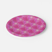 Sweet 16 Party, Borden van roze papier Papieren Bordje (Gekanteld)