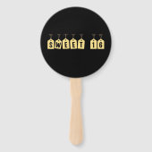 Sweet 16 Party Fan Handwaaier (Voorkant)