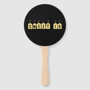Sweet 16 Party Fan Handwaaier