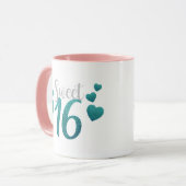 Sweet 16 Party Mok (Voorkant links)