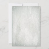 Sweet 16 Party Rustic Hydrangeas Elegant Floral Kaart (Achterkant)