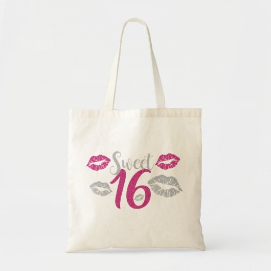 Sweet 16 Party Tote Bag (Voorkant)