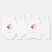 Sweet 16 Personalized Floral Party Favors Bedankdoosjes (Ongevouwen)