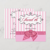 Sweet 16 - Persoonlijke feestdagen Kaart (Voorkant / Achterkant)