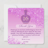 Sweet 16 Pink Blush Geur Studio Bedankt (Voorkant)
