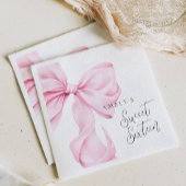 Sweet 16 Pink Bow Papier servet