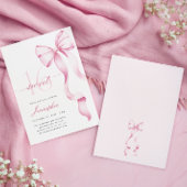 Sweet 16 Pink Bow Verjaardag Kaart