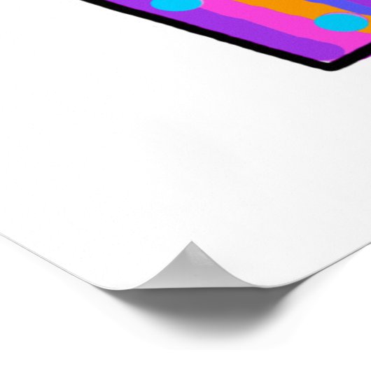 Sweet 16 Poster - je eigen creëer (Hoek)