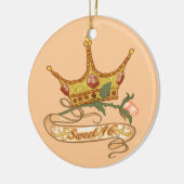 Sweet 16 Princess Verjaardag aangepaste ornamenten (Links)