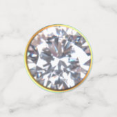 Sweet 16 prinses Tiara op Light Blue & Black Confetti (Kleine voorkant)