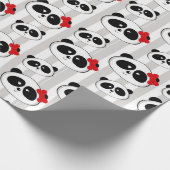 Sweet 16 Quinceanera Panda Cadeaupapier (Hoek)