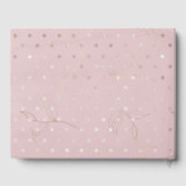 Sweet 16 Roos Gold Butterfly Gastenboek (Achterkant)