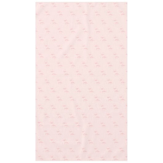 Sweet 16 roos hallo goudroze tafelkleed (Voorkant)