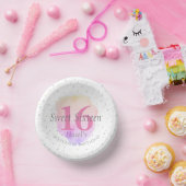 Sweet 16  Roos Roze  verjaardag Papieren Kommen (Feest)