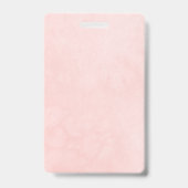Sweet 16 Roze Bloemachtige Verjaardag 16 Verjaarda Badge (Achterkant)