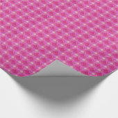 Sweet 16, Roze Diamonds-nummer Cadeaupapier (Hoek)