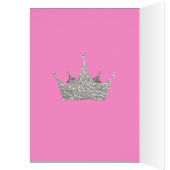 Sweet 16 Roze Glam Dress Birthday Card (Binnen (Links))