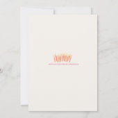 Sweet 16 roze kaarsen uitnodiging (Achterkant)