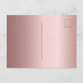 Sweet 16 roze koets elegant uitnodiging briefkaart (Achterkant)