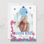 Sweet 16 Santorini Musical Bougainvillea mamma mia Kaart (Achterkant)