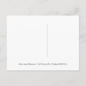 Sweet 16 Save The Date Shimmering Silver Lights Aankondigingskaart (Achterkant)