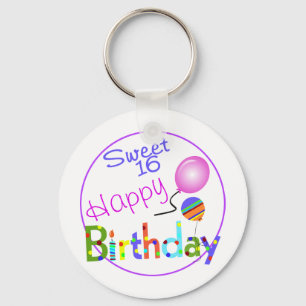 Sweet 16 sleutelhanger