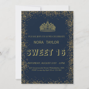 Sweet 16 Soirée: Glam, Glitz en Goede Tijden! Kaart