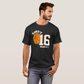 SWEET 16 SPORT Geïnspireerd GRAFISCH T-shirt op za (Voorkant volledig)