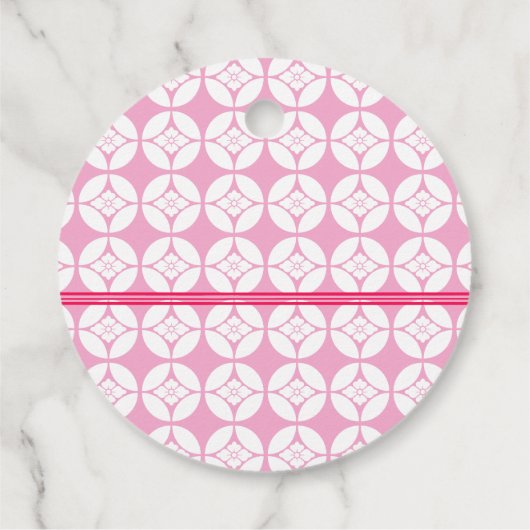 Sweet 16 Sushi feest 花菱七宝紋 Hanabishi Shippo Bedankjes Labels (Achterkant)