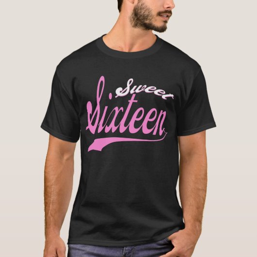 Sweet 16 t-shirt (Voorkant)